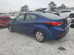 2016 Hyundai Elantra Se Blue vin: 5NPDH4AE6GH775105