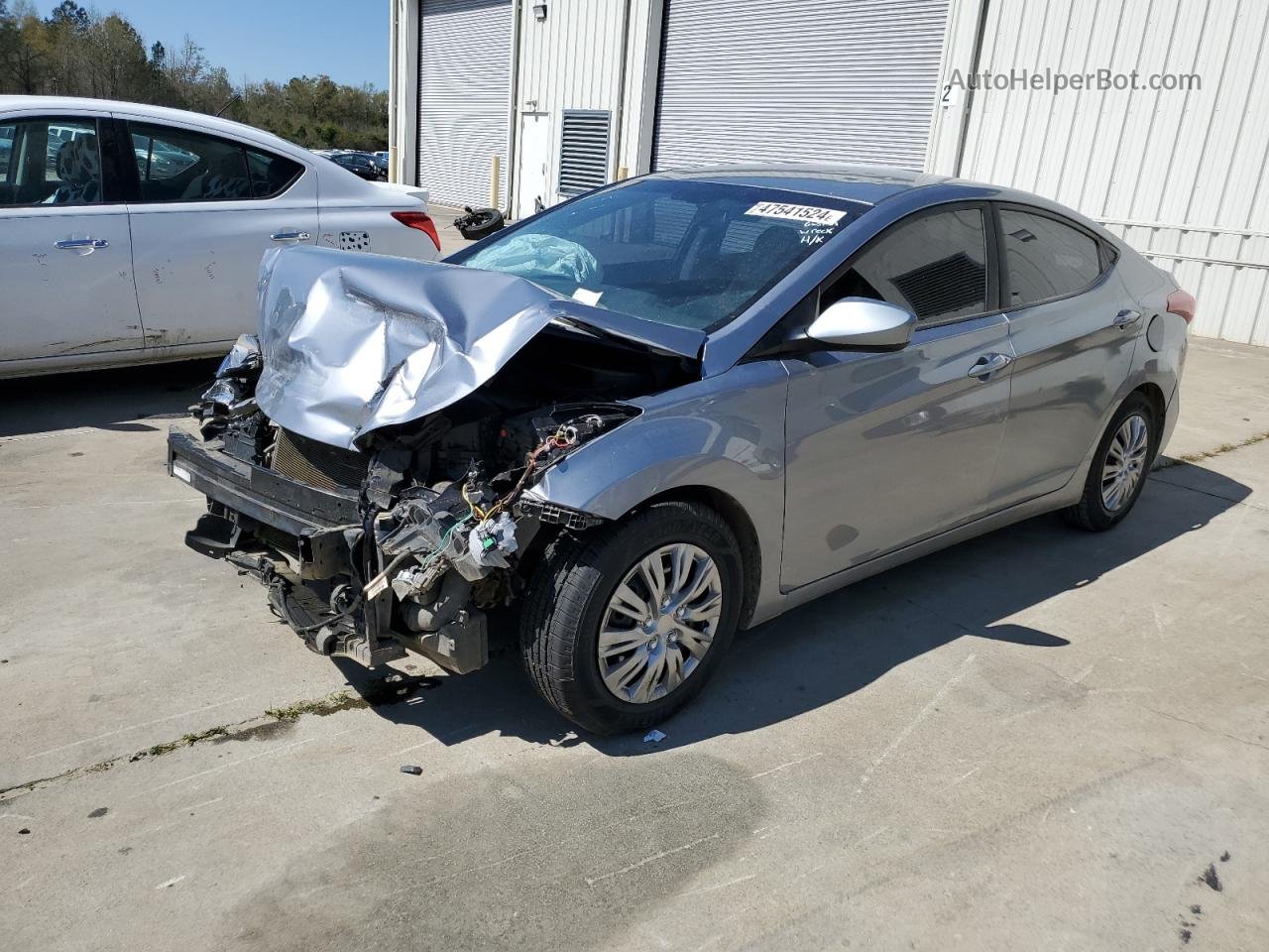 2016 Hyundai Elantra Se Blue vin: 5NPDH4AE6GH792681