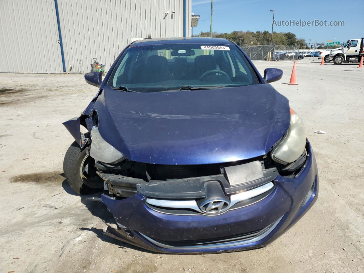 2011 Hyundai Elantra Gls Blue vin: 5NPDH4AE7BH014673