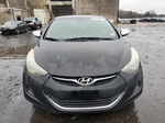 2011 Hyundai Elantra Gls Black vin: 5NPDH4AE7BH054395