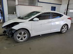 2012 Hyundai Elantra Gls White vin: 5NPDH4AE7CH071554