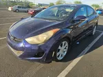 2012 Hyundai Elantra Gls Синий vin: 5NPDH4AE7CH084580