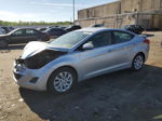 2012 Hyundai Elantra Gls Silver vin: 5NPDH4AE7CH109347