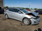 2012 Hyundai Elantra Gls Серебряный vin: 5NPDH4AE7CH109347