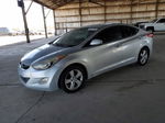 2013 Hyundai Elantra Gls Silver vin: 5NPDH4AE7DH161353