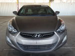 2013 Hyundai Elantra Gls Gray vin: 5NPDH4AE7DH232177