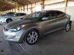 2013 Hyundai Elantra Gls Gray vin: 5NPDH4AE7DH232177