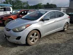 2013 Hyundai Elantra Gls Silver vin: 5NPDH4AE7DH237265