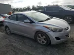 2013 Hyundai Elantra Gls Silver vin: 5NPDH4AE7DH237265