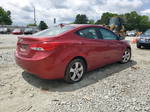 2013 Hyundai Elantra Gls Red vin: 5NPDH4AE7DH274395