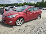 2013 Hyundai Elantra Gls Red vin: 5NPDH4AE7DH274395