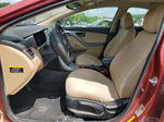 2013 Hyundai Elantra Gls Red vin: 5NPDH4AE7DH274395