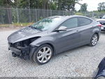 2013 Hyundai Elantra Limited Gray vin: 5NPDH4AE7DH324485