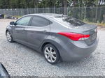 2013 Hyundai Elantra Limited Gray vin: 5NPDH4AE7DH324485