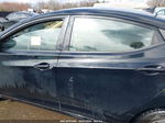 2013 Hyundai Elantra Gls Black vin: 5NPDH4AE7DH335910