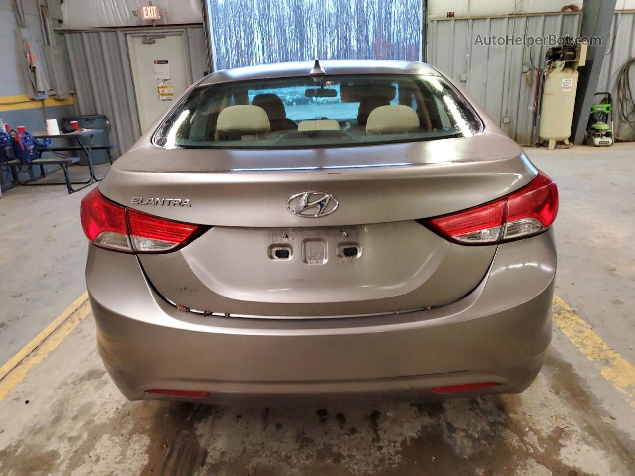 2013 Hyundai Elantra Gls Gold vin: 5NPDH4AE7DH395489