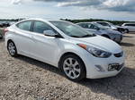 2013 Hyundai Elantra Gls White vin: 5NPDH4AE7DH406104