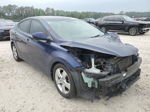 2013 Hyundai Elantra Gls Blue vin: 5NPDH4AE7DH410413