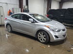 2013 Hyundai Elantra Gls Silver vin: 5NPDH4AE7DH453505