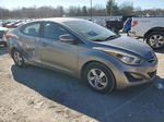 2014 Hyundai Elantra Se Beige vin: 5NPDH4AE7EH462951