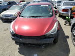 2014 Hyundai Elantra Se Red vin: 5NPDH4AE7EH464019