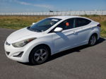 2014 Hyundai Elantra Se White vin: 5NPDH4AE7EH465557