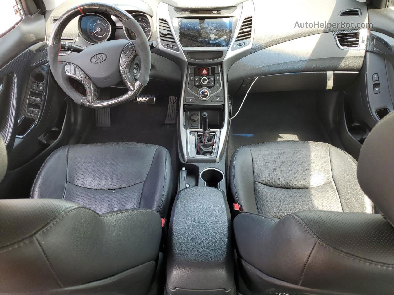 2014 Hyundai Elantra Se Серый vin: 5NPDH4AE7EH474632