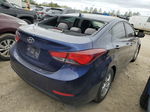 2014 Hyundai Elantra Se Blue vin: 5NPDH4AE7EH475439