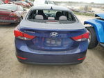 2014 Hyundai Elantra Se Blue vin: 5NPDH4AE7EH475439