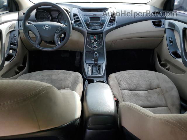 2014 Hyundai Elantra Se Черный vin: 5NPDH4AE7EH483797