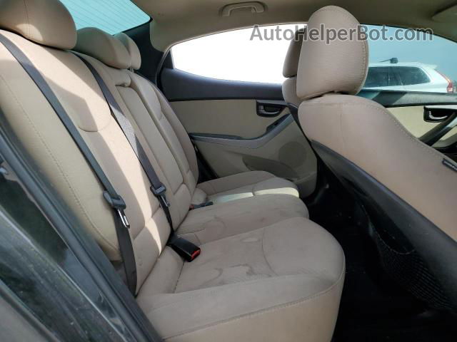 2014 Hyundai Elantra Se Черный vin: 5NPDH4AE7EH483797