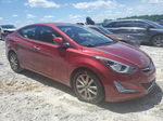 2014 Hyundai Elantra Se Red vin: 5NPDH4AE7EH488336