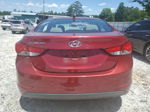 2014 Hyundai Elantra Se Red vin: 5NPDH4AE7EH488336