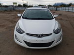 2014 Hyundai Elantra Se White vin: 5NPDH4AE7EH497876