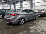 2014 Hyundai Elantra Se Gray vin: 5NPDH4AE7EH507290