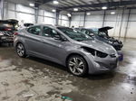 2014 Hyundai Elantra Se Gray vin: 5NPDH4AE7EH507290