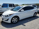 2014 Hyundai Elantra Se White vin: 5NPDH4AE7EH516460