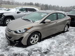 2014 Hyundai Elantra Se Beige vin: 5NPDH4AE7EH524753