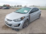 2014 Hyundai Elantra Se Silver vin: 5NPDH4AE7EH526034