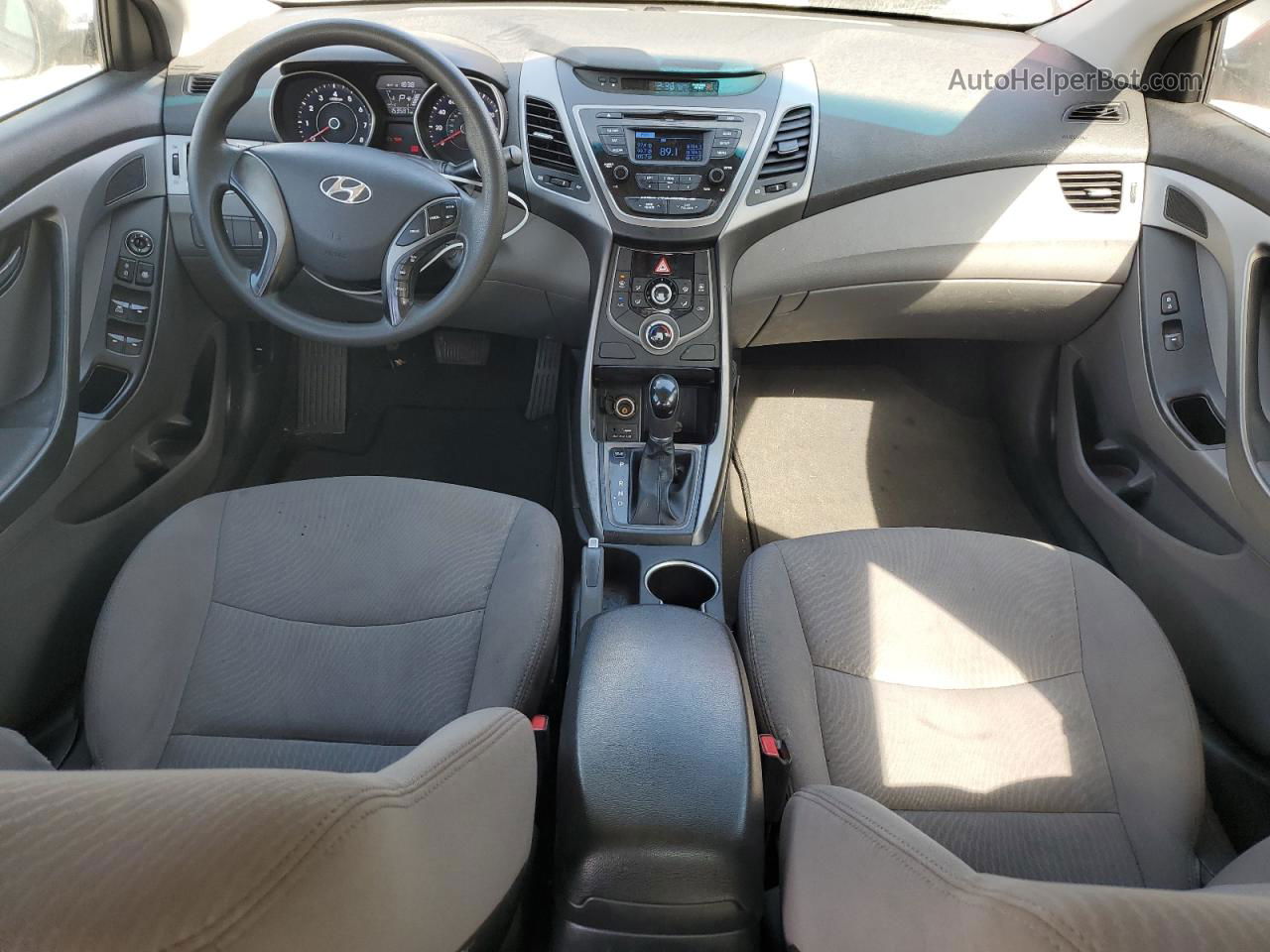 2014 Hyundai Elantra Se Красный vin: 5NPDH4AE7EH531105