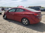 2014 Hyundai Elantra Se Maroon vin: 5NPDH4AE7EH535297