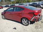 2014 Hyundai Elantra Se Red vin: 5NPDH4AE7EH541598