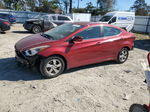 2014 Hyundai Elantra Se Красный vin: 5NPDH4AE7EH541598