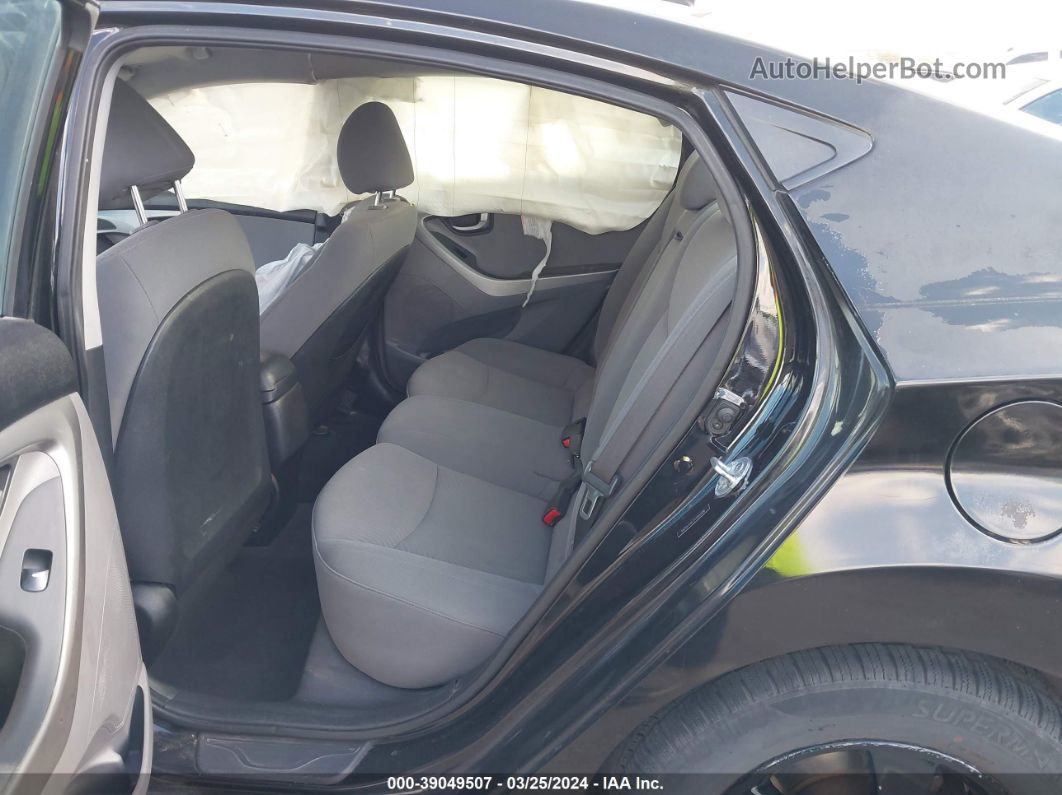 2015 Hyundai Elantra Se Черный vin: 5NPDH4AE7FH560086