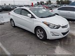 2016 Hyundai Elantra Value Edition Белый vin: 5NPDH4AE7GH673280