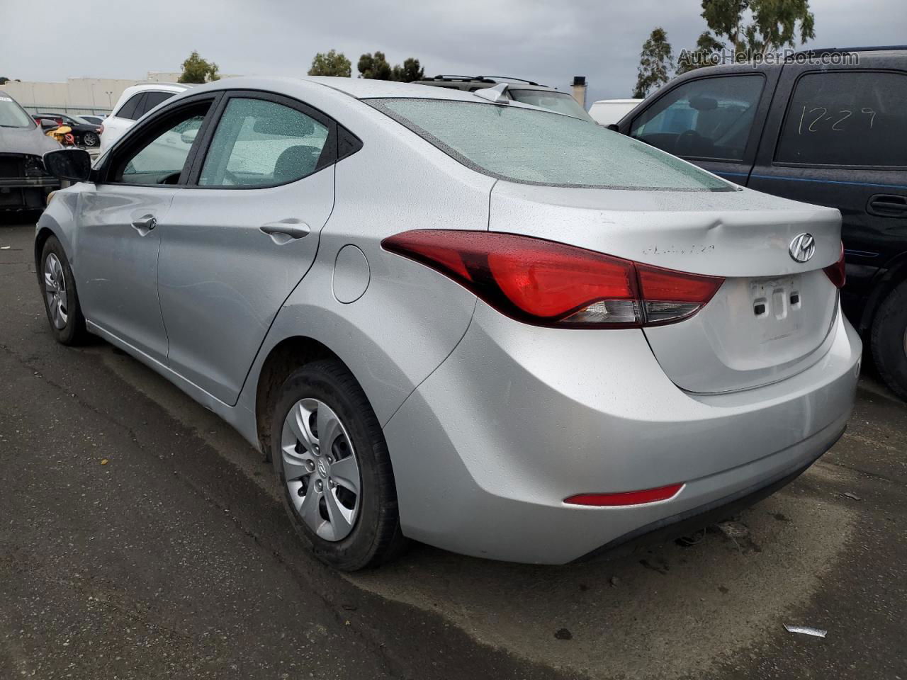 2016 Hyundai Elantra Se Серый vin: 5NPDH4AE7GH681914