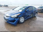 2016 Hyundai Elantra Se Blue vin: 5NPDH4AE7GH714099