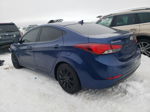 2016 Hyundai Elantra Se Синий vin: 5NPDH4AE7GH715432