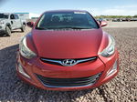 2016 Hyundai Elantra Se Red vin: 5NPDH4AE7GH721120