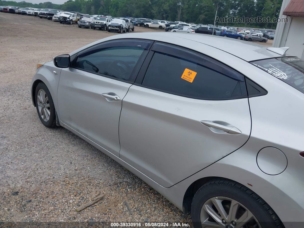 2016 Hyundai Elantra Se Silver vin: 5NPDH4AE7GH721750